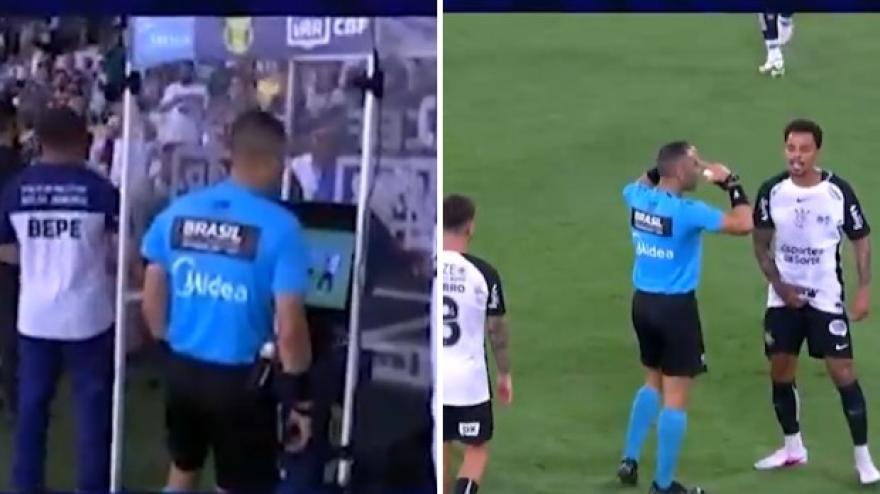 Gesto osceno in campo: l'arbitro lo rivede al Var ed estrae il cartellino rosso