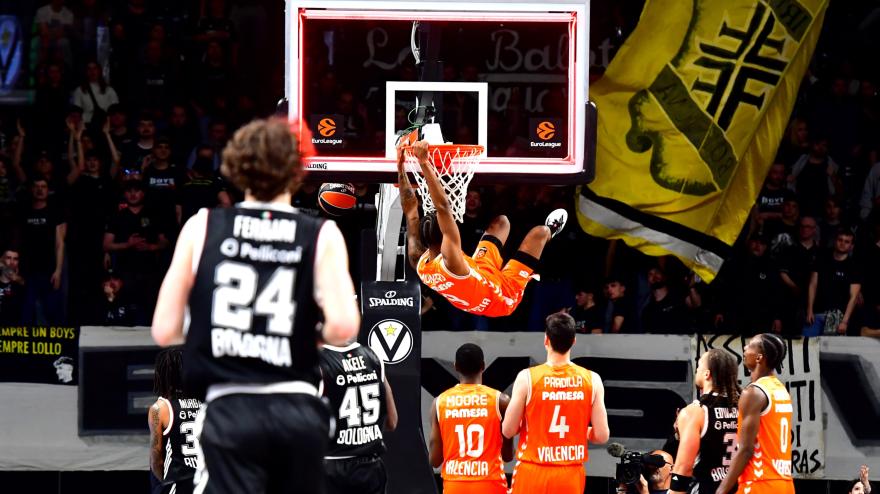 Eurolega, la Virtus Bologna cade contro il Valencia: gli highlights