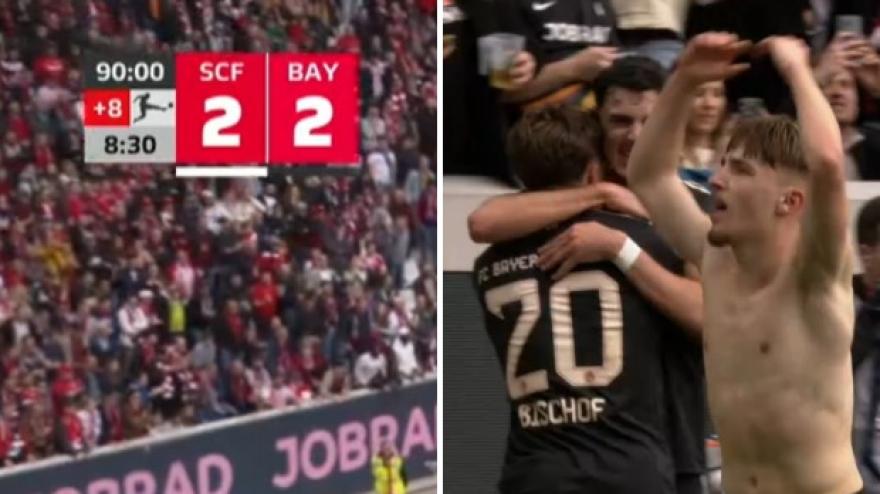 Friburgo-Bayern Monaco 2-3: gol e highlights