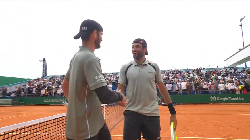 "Non ci credo": doppio Berrettini-Vavassori, a Montecarlo è uno spasso