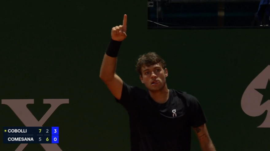 Atp Montecarlo, Cobolli-Comesana highlights: l'azzurro regala colpi pazzeschi