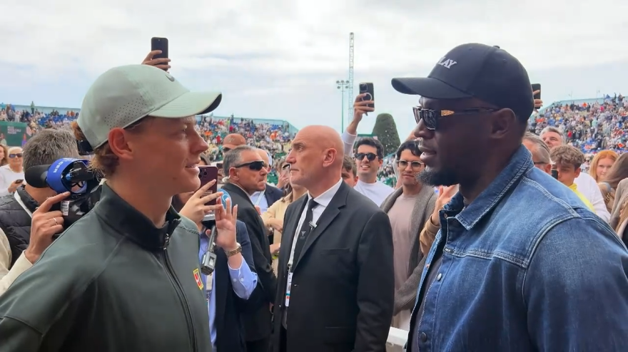 Sinner-Bolt, incontro tra fenomeni a Montecarlo: Jannik spiega la sua emozione