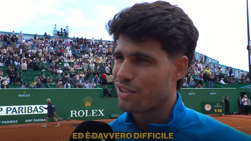 Alcaraz: "Sinner super sulla terra, presto perderò il n° 1 nel ranking"