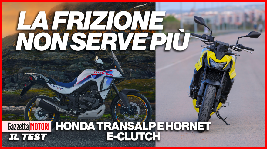 Honda Transalp e Hornet 750 E-Clutch: come funziona e perché cambia tutto