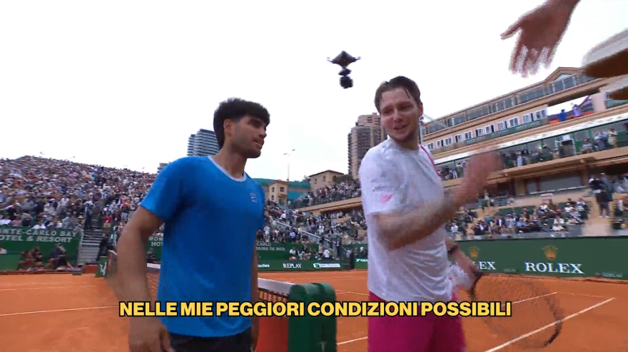 "Ho dato il peggio di me": il botta e risposta tra Alcaraz e Bublik a fine partita