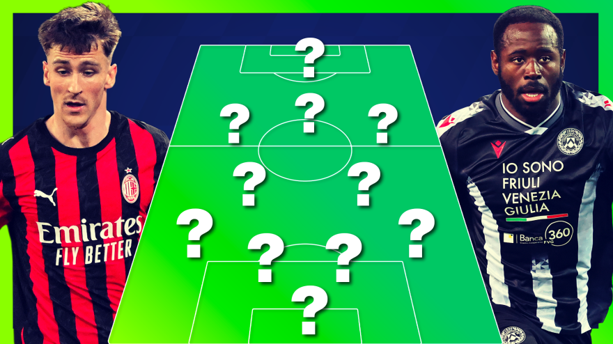 Milan-Udinese, le probabili formazioni: Allegri con tre punte contro Davis e Zaniolo