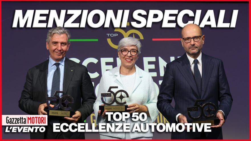 Eccellenze Automotive, le menzioni speciali
