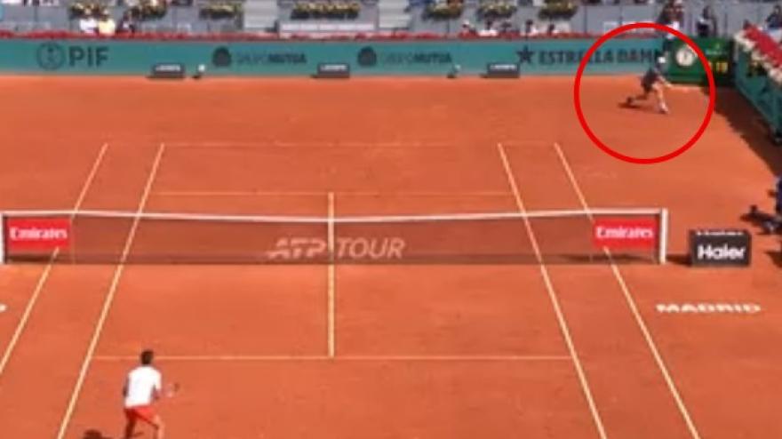 Sinner-Norrie, Masters 1000 Madrid: la risposta di Jannik è impressionante