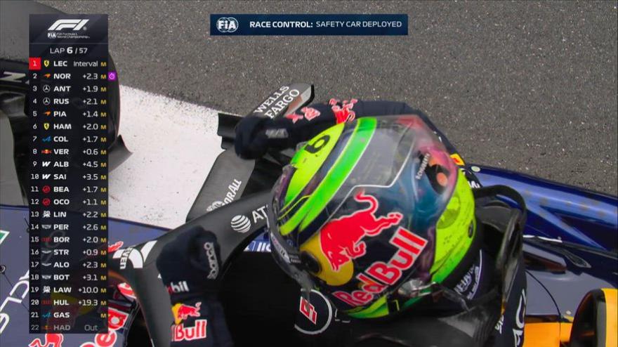 F1 Gp Miami, Hadjar contro il muro: che rabbia dopo l'incidente