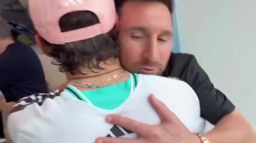 Kimi Antonelli, emozionante incontro con Messi: "Scusami, sono sudato"