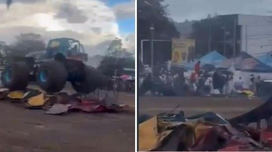 Monster truck fuori controllo travolge la folla: tre morti e decine di feriti