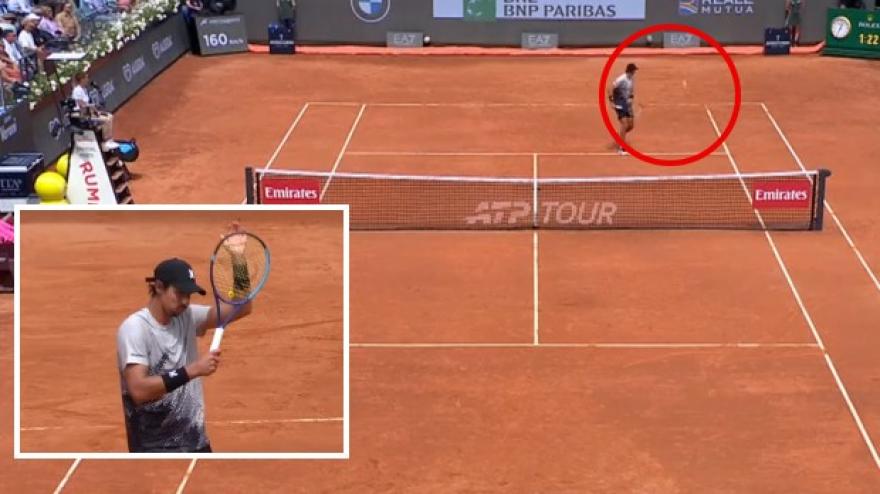 Internazionali di Roma: la top 3 dei colpi più belli del primo turno