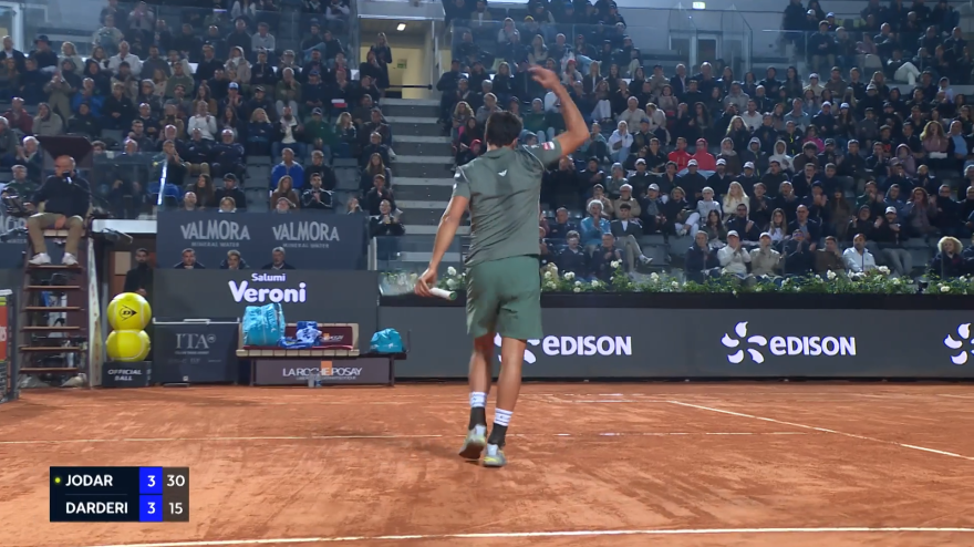 Darderi sopravvive al caos di Roma: highlights della battaglia finita alle 2 di notte