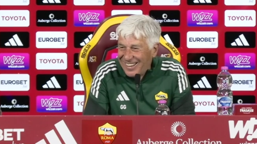 Gasperini prende in giro Sarri: "Ah, alla fine viene?"