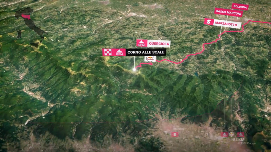Giro d'Italia 2026, il percorso della nona tappa: da Cervia a Corno alle Scale