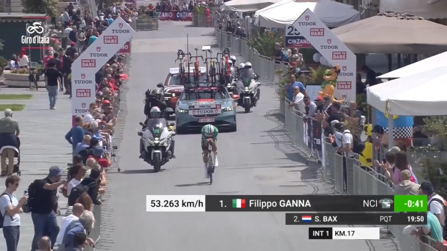 Giro 2026, highlights tappa 10: Ganna inarrivabile, Eulalio resta in rosa