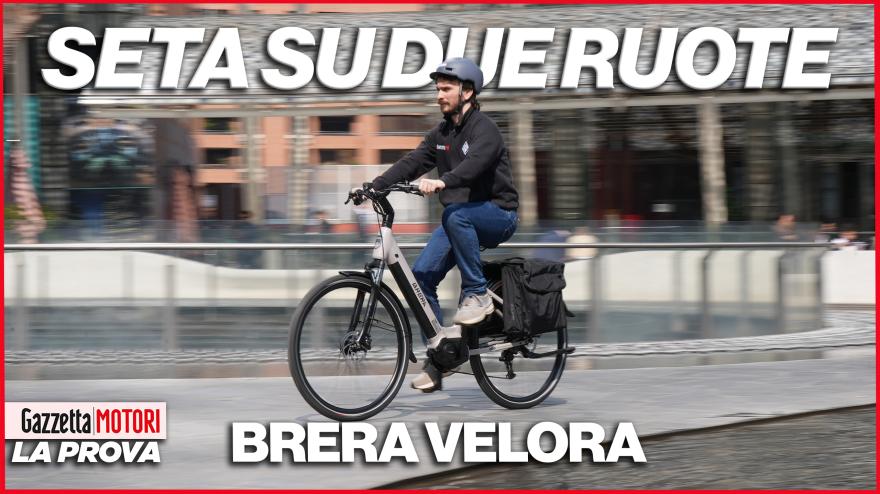 Brera Velora, la prova dell'e-bike pensata per la città: autonomia, motore e prezzo