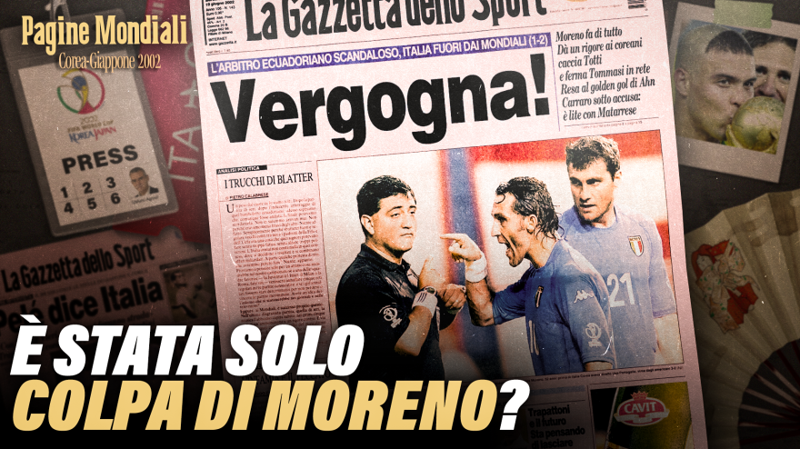 pagine mondiali corea giappone 2002 il retroscena su byron moreno da Gazzetta.it pagine mondiali corea giappone 2002 il retroscena su byron moreno