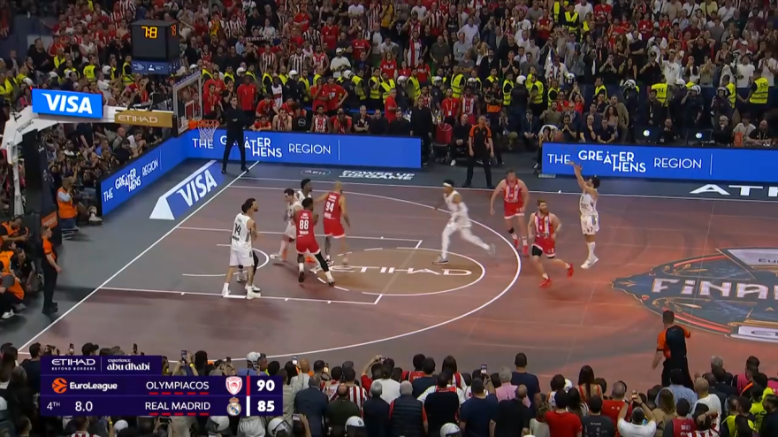 Olympiacos-Real Madrid highlights: finale thriller e tripla del pareggio sbagliata nel finale