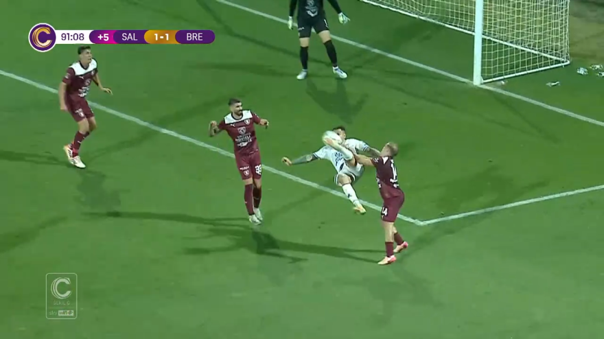 Salernitana-Union Brescia 1-1 highlights: gol pazzesco in rovesciata al 91'