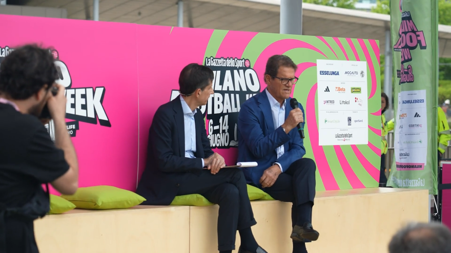 È iniziata la Milano Football Week: lo spettacolo del calcio illumina City Life