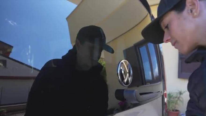 Volkswagen Caddy e Chiara Ciuffini: tre bici a Campo Imperat