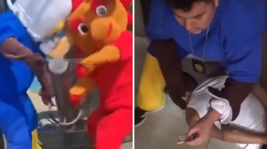 Da non credere! Si travestono da mascotte dei Mondiali e arrestano un narco