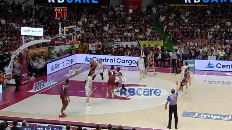 Venezia-Olimpia Milano 109-97: gli highlights di gara-3