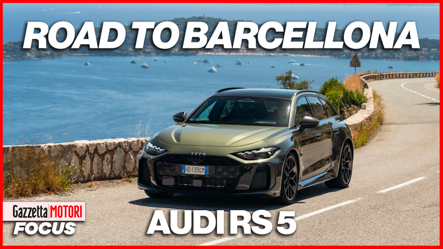 audi rs 5 in viaggio da milano a barcellona alla scoperta della f1 da Video.gazzetta.it audi rs 5 in viaggio da milano a barcellona alla scoperta della f1