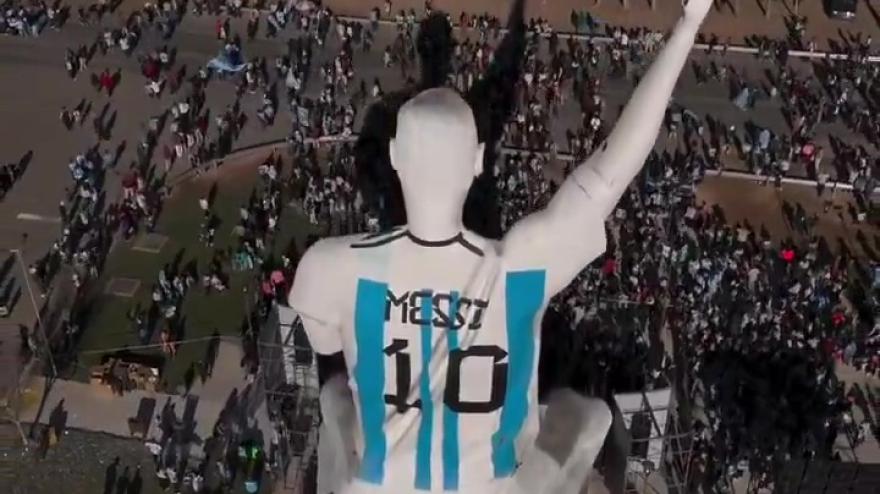 Messi è roba nostra: l'Argentina si prende il record della statua più alta del mondo