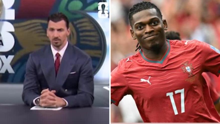 Ibrahimovic si sbilancia su Leao in diretta tv: le sue parole