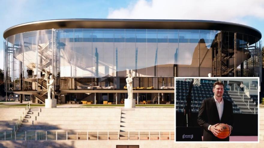 Il nuovo Centrale del Foro Italico sarà una perla! E c'è pure... Doncic