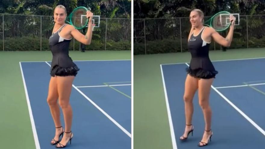 Racchetta e tacchi a spillo: Sabalenka danza verso Wimbledon