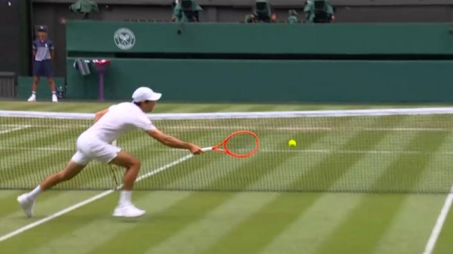 "Ma cosa ha giocato!" Sinner lascia Borges a bocca aperta: passante perfetto a Wimbledon