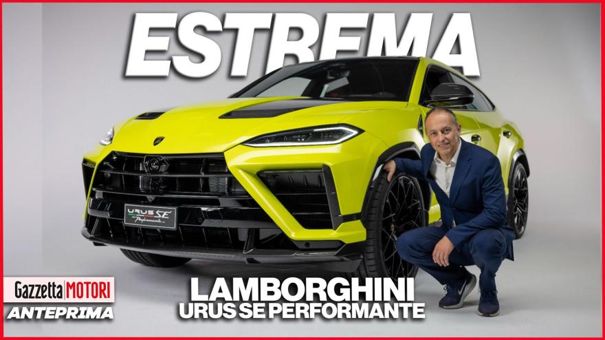Lamborghini Urus SE Performante, al vertice delle prestazioni