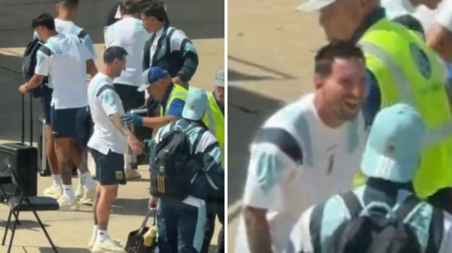 messi perquisito a miami leo reagisce cos236 da Video.gazzetta.it messi perquisito a miami leo reagisce cos236