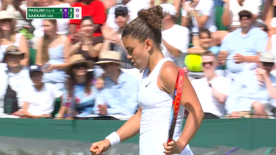 Paolini, contro Sakkari è dominio puro! Gli highlights di Wimbledon