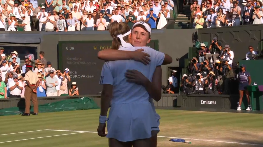 Noskova-Muchova: highlights Wimbledon. I migliori colpi del derby ceco