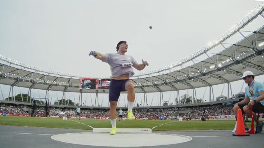 Fabbri non si ferma più! Vince anche a Budapest con 22.04 m: il lancio decisivo