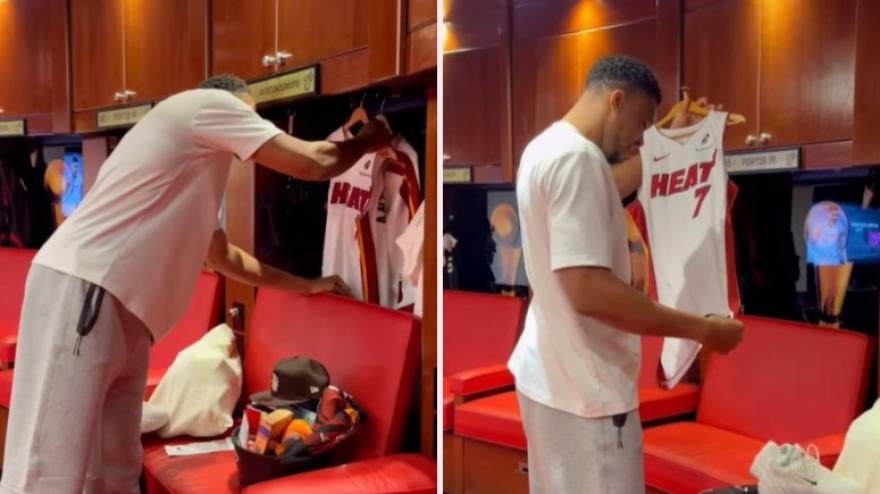 giannis vede per la prima volta la maglia dei miami heats e reagisce cos236 mi ci devo abituare da Video.gazzetta.it giannis vede per la prima volta la maglia dei miami heats e reagisce cos236 mi ci devo abituare