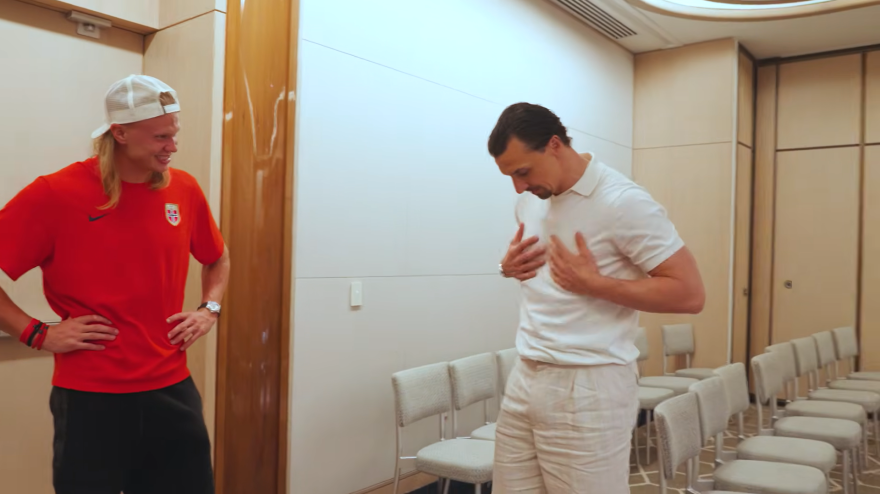 ibrahimovic sfotte haaland ecco perch233 io sono miliardario e tu no da Video.gazzetta.it ibrahimovic sfotte haaland ecco perch233 io sono miliardario e tu no