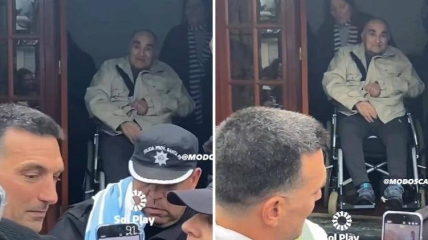 scaloni che emozione i tifosi lo acclamano il padre lo guarda dalla porta cos236 da Video.gazzetta.it scaloni che emozione i tifosi lo acclamano il padre lo guarda dalla porta cos236