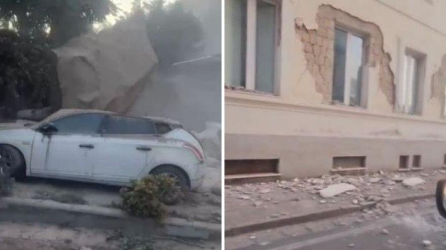 terremoto a napoli scossa 47 le spaventose immagini dei danni da Video.gazzetta.it terremoto a napoli scossa 47 le spaventose immagini dei danni