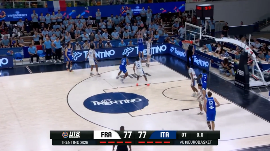 italia u18 da impazzire tripla sulla sirena e rimonta folle contro la francia da Video.gazzetta.it italia u18 da impazzire tripla sulla sirena e rimonta folle contro la francia