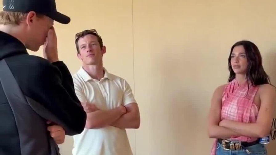 Sinner, l'incontro con Dua Lipa a Indian Wells