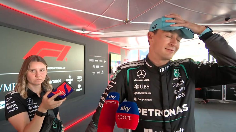 Russell: "Stay calmo? Non volevo sfottere Kimi Antonelli"