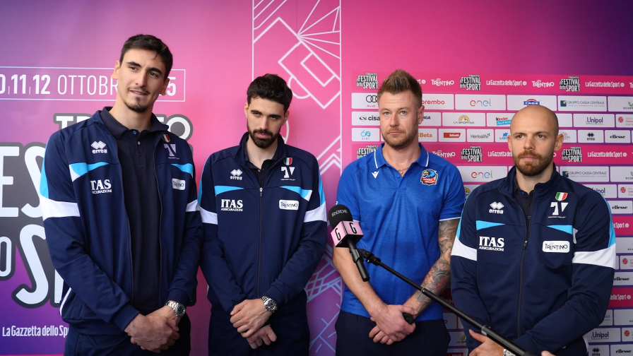 Michieletto: “Un orgoglio entrare nelle case degli italiani”. Zaytsev: “La Nazionale sa vincere divertendosi”