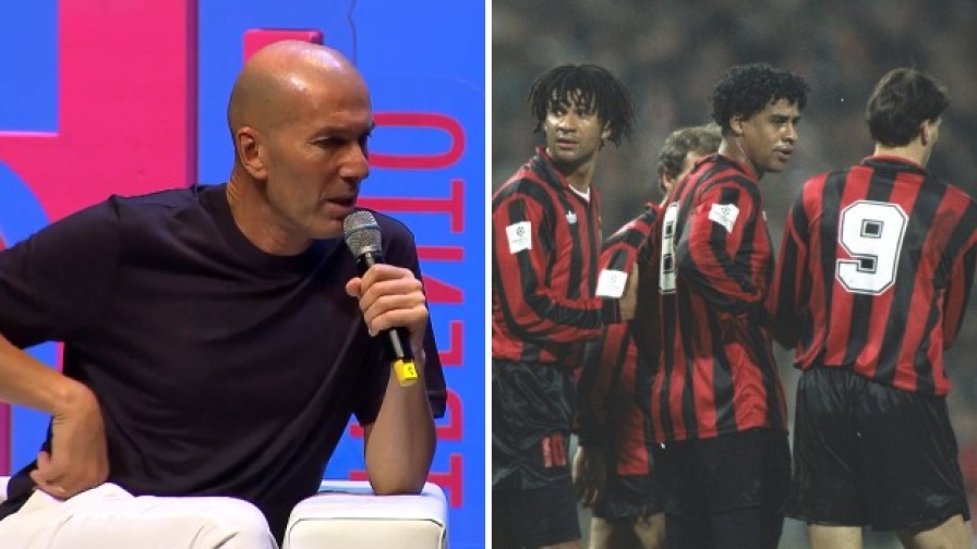 Zidane ricorda il Milan di Sacchi: 