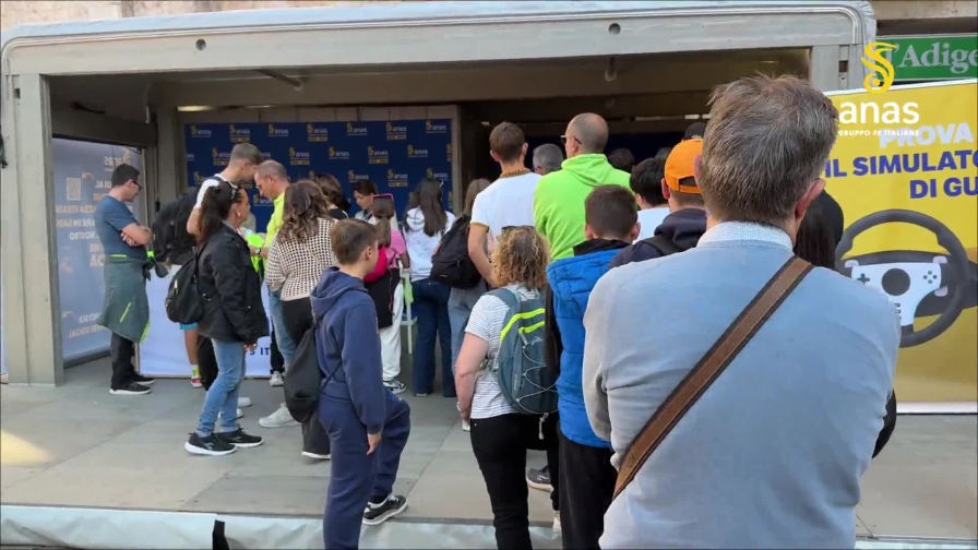 Festival dello Sport: oltre 12mila persone allo stand Anas per la sicurezza stradale