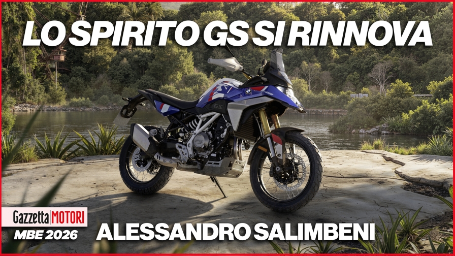 Alessandro Salimbeni: "La Bmw F 450 GS è pronta ad accogliere nuovo pubblico"